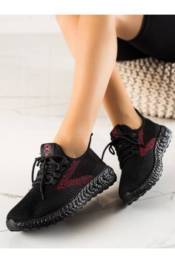 Sporta stila apavi Shelovet Melnas krāsas z czarną podeszwą 2