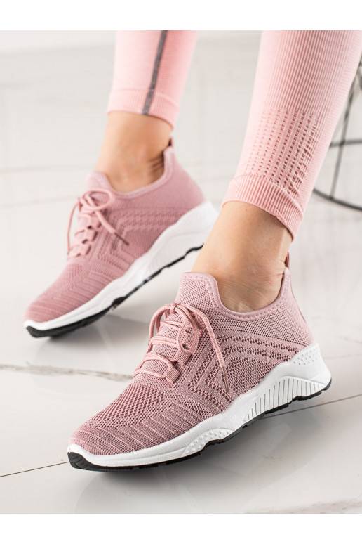 Sporta stila apavi Shelovet rozā krāsa