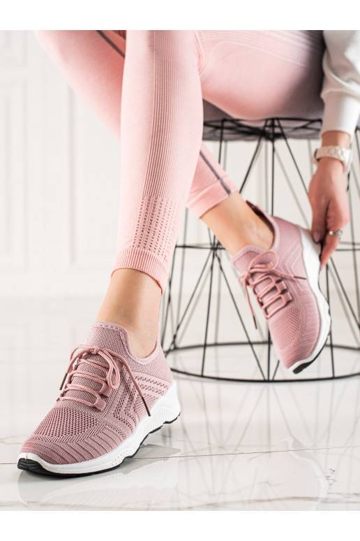 Sporta stila apavi Shelovet rozā krāsa