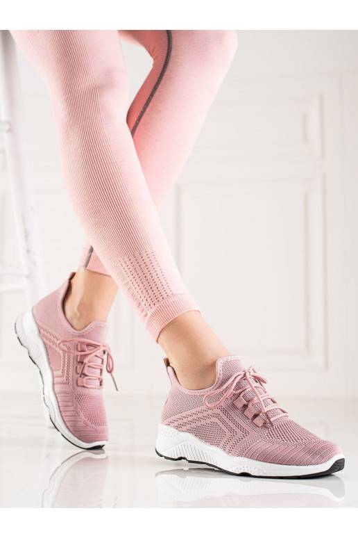 Sporta stila apavi Shelovet rozā krāsa