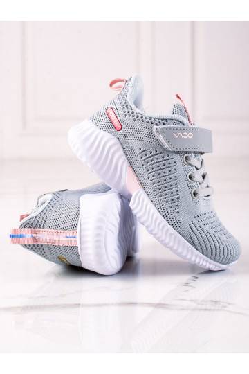 Sneakers apavi modeļa apavi dziecięce Vico  pelēkas krāsas