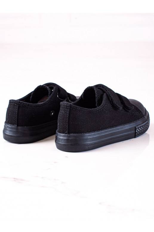 brīvā laika apavi dziecięce Vico z zapięciem  Melnas krāsas