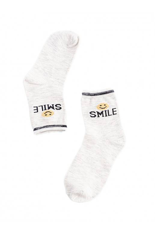 Zeķes Shelovet pelēkas krāsas Smile