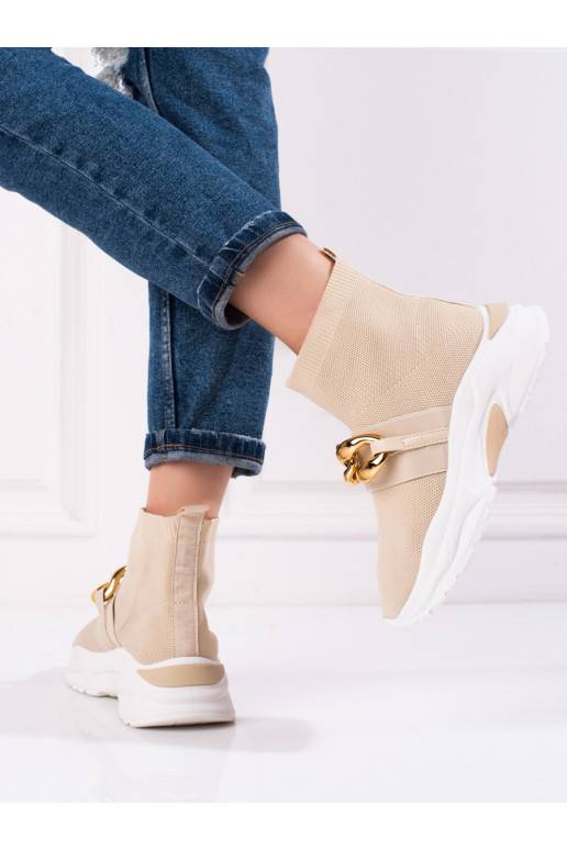 Stilīgasrnas brīvā laika apavi Shelovet  smilšu krāsas