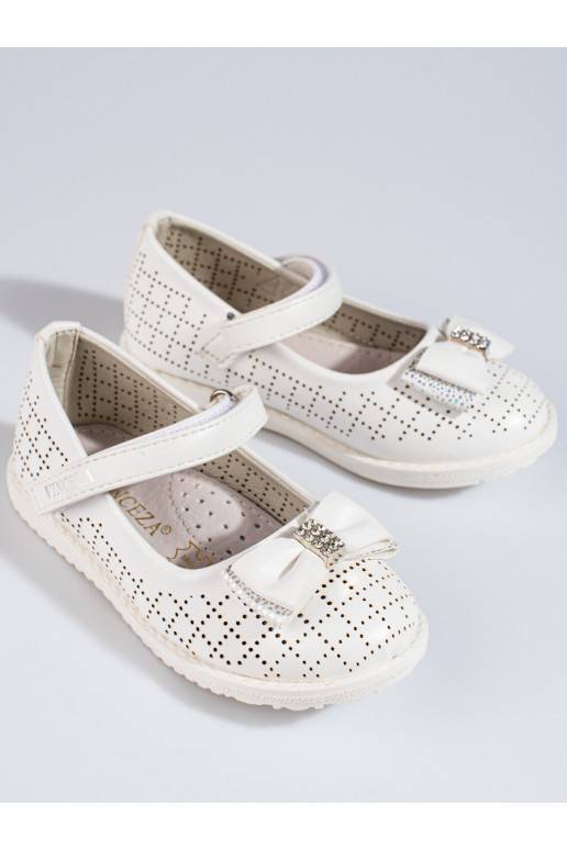 balerīnas  Vinceza balta krāsa  balerīnas  Vinceza balta krāsa