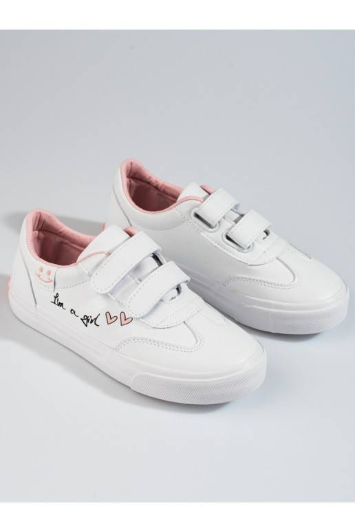 apavi    Potocki balta krāsa