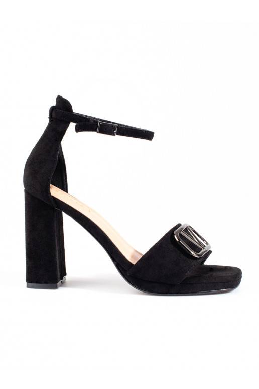  kurpes  Melnas krāsas Vinceza