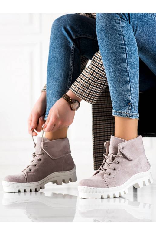 violetās krāsas Sieviešu zābaki S.Barski