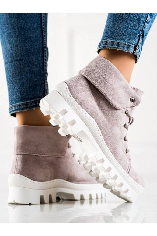 violetās krāsas Sieviešu zābaki S.Barski