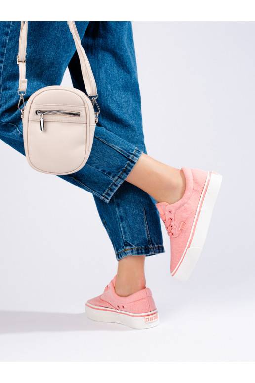 Sieviešu zābaki rozā krāsa Big Star LL274147P