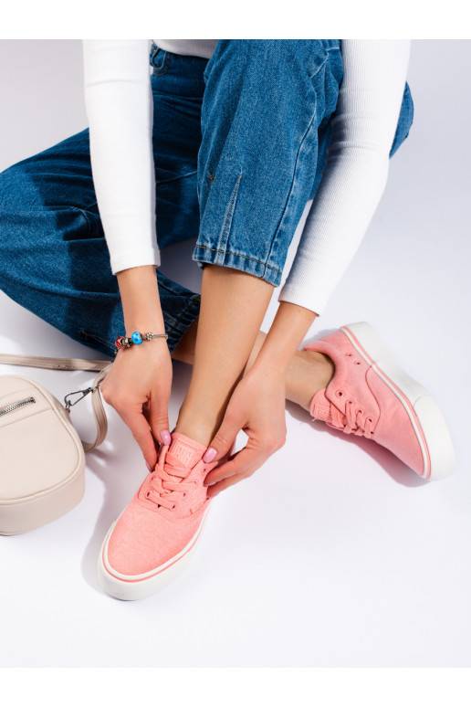 Sieviešu zābaki rozā krāsa Big Star LL274147P