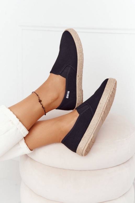 Espadrilles Big Star melnas krāsas