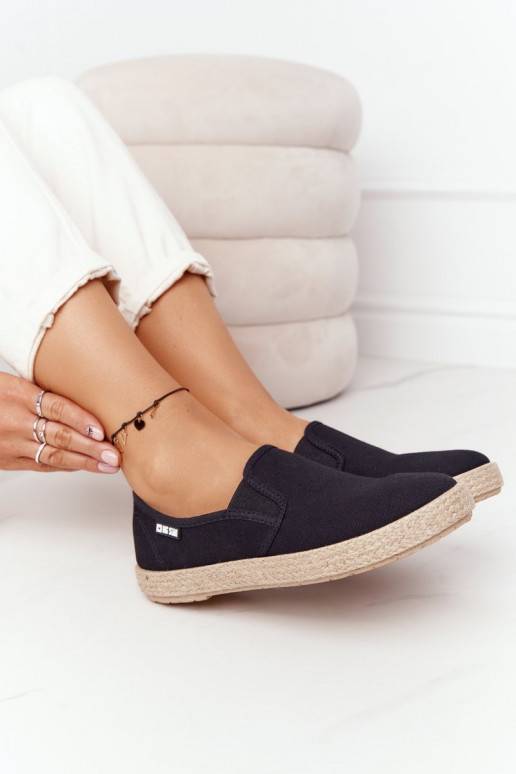 Espadrilles Big Star melnas krāsas
