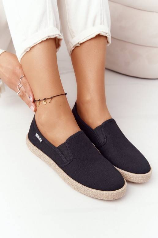 Espadrilles Big Star melnas krāsas