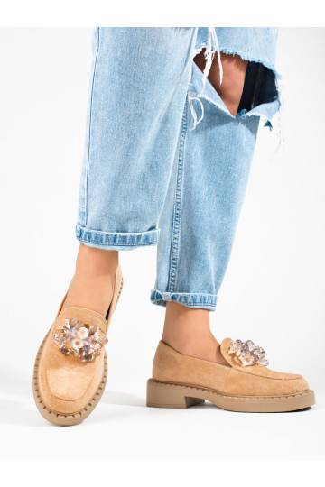 smilšu krāsas   mokasīni Potocki