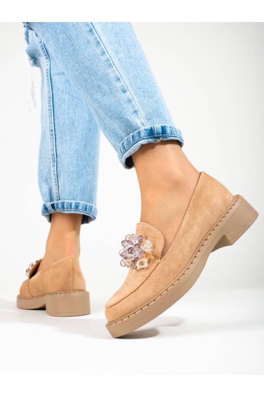 smilšu krāsas   mokasīni Potocki