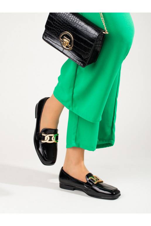 Laque Melnas krāsas Sieviešu zābaki  Shelovet Laque Melnas krāsas Sieviešu zābaki  Shelovet