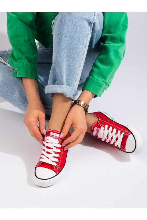 sarkanas krāsas  kurpes Big Star T274020603