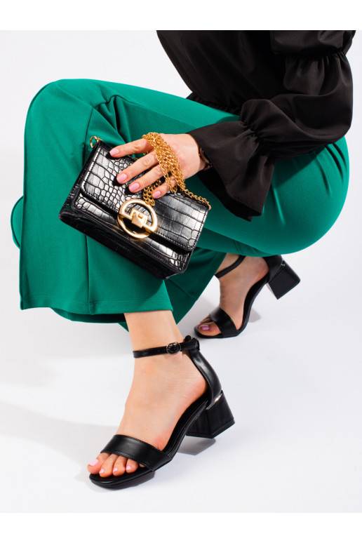 melnas krāsas  kurpes  Vinceza