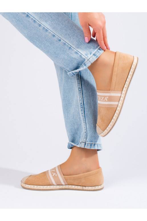 zamšādas espadrilas  smilšu krāsas Vinceza