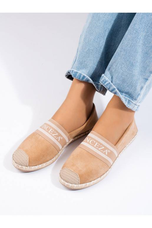 zamšādas espadrilas  smilšu krāsas Vinceza