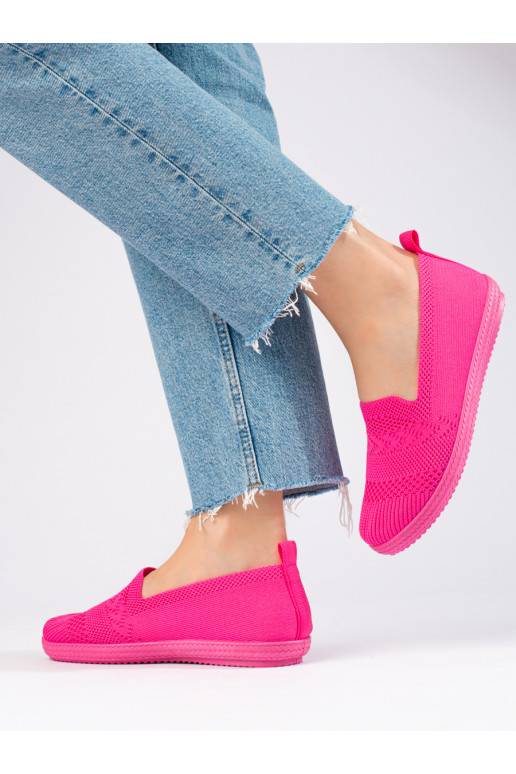 tekstila  Sieviešu zābaki Shelovet rozā krāsa