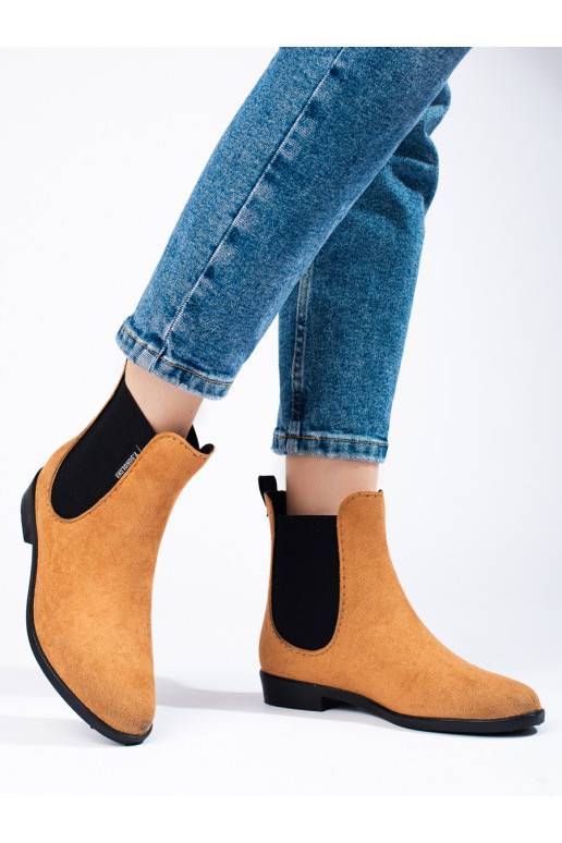 Gumijas apavi  brūnas krāsas kurpes T.Sokolski 