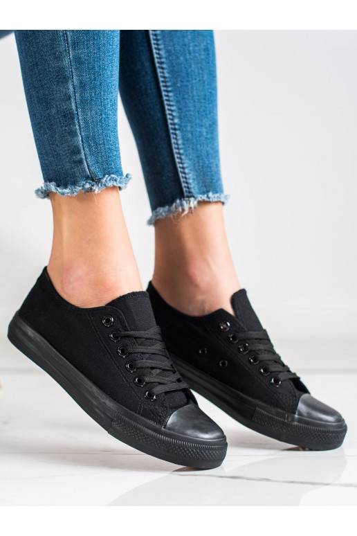  Melnas krāsas Sieviešu zābaki Shelovet