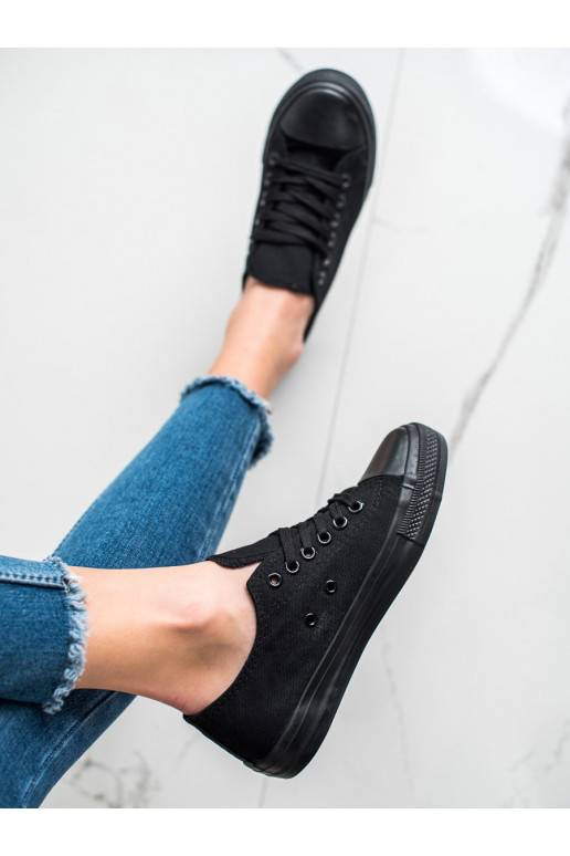  Melnas krāsas Sieviešu zābaki Shelovet