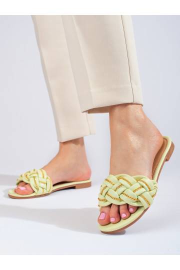 Eleganta stila limonkowe čības    Shelovet 2