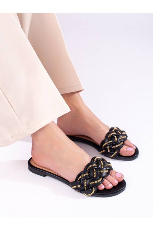 Eleganta stila Melnas krāsas čības   Shelovet