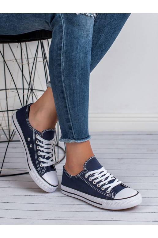 tumši zilas krāsas Sieviešu zābaki Shelovet