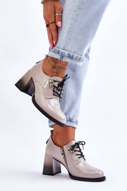 Stilīgasrnas apavi ar papēdi Pelēkas... Stilīgasrnas apavi ar papēdi Pelēkas...