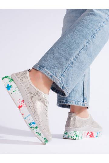 Sieviešu zābaki z kolorową platformą Shelovet 2