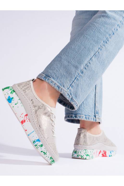 Sieviešu zābaki z kolorową platformą Shelovet   Sieviešu zābaki z kolorową platformą Shelovet