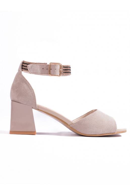 smilšu krāsas kurpes   Shelovet