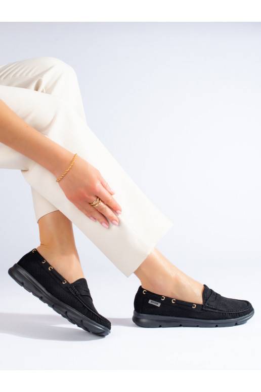 melnas krāsas   mokasīni Shelovet