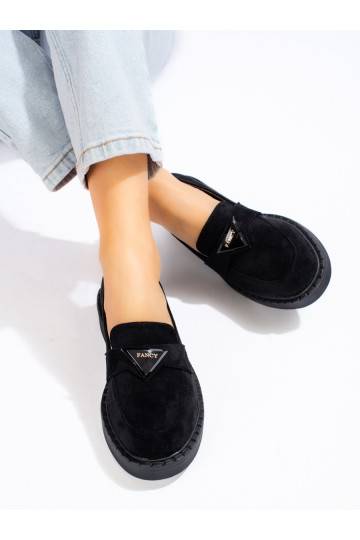 melnas krāsas  sieviešu mokasīni Potocki 2