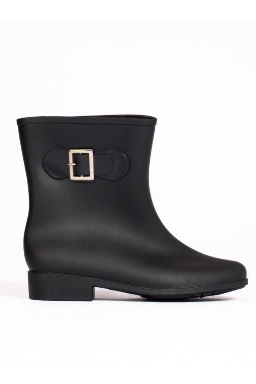 Melns gumijas zābaki  Shelovet