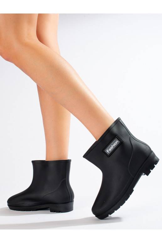  gumijas zābaki Shelovet Melnas krāsas