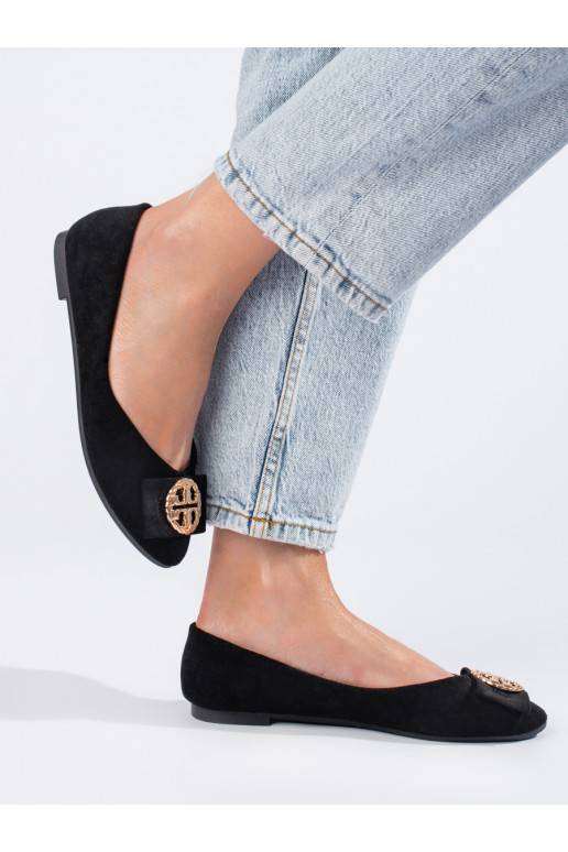 melnas krāsas  balerinki  Potocki