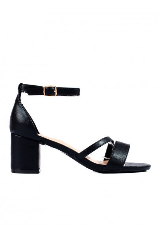  kurpes uz papēža Potocki Melnas krāsas