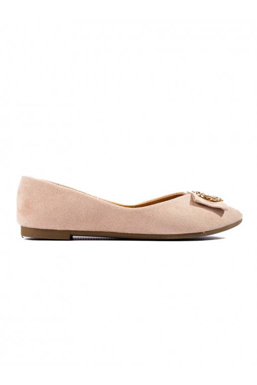 smilšu krāsas  balerinki  Potocki