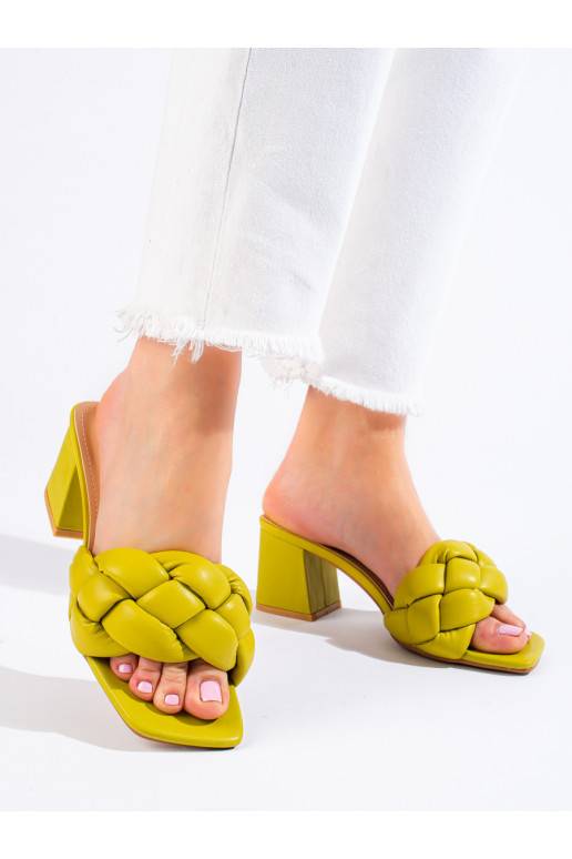 Zaļas krāsas  čības   Shelovet