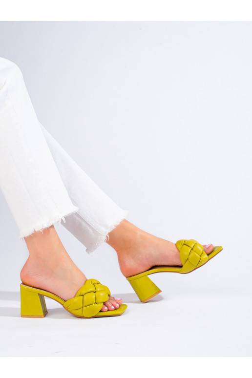 Zaļas krāsas  čības   Shelovet