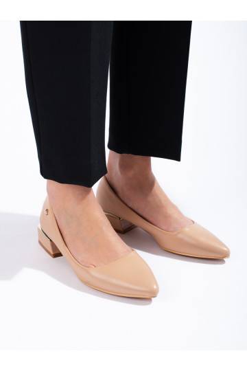 zamšādas  balerīnas uz zemiem papēžiem  Vinceza 2