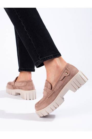 zamšādas  Spīdīgi mokasīni Shelovet  2