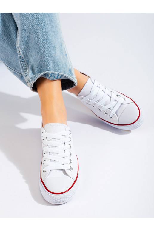  Sieviešu zābaki Shelovet balta krāsa