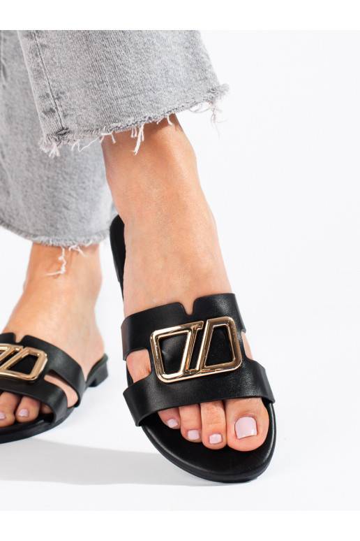 Eleganta stila čības   Melnas krāsas Shelovet