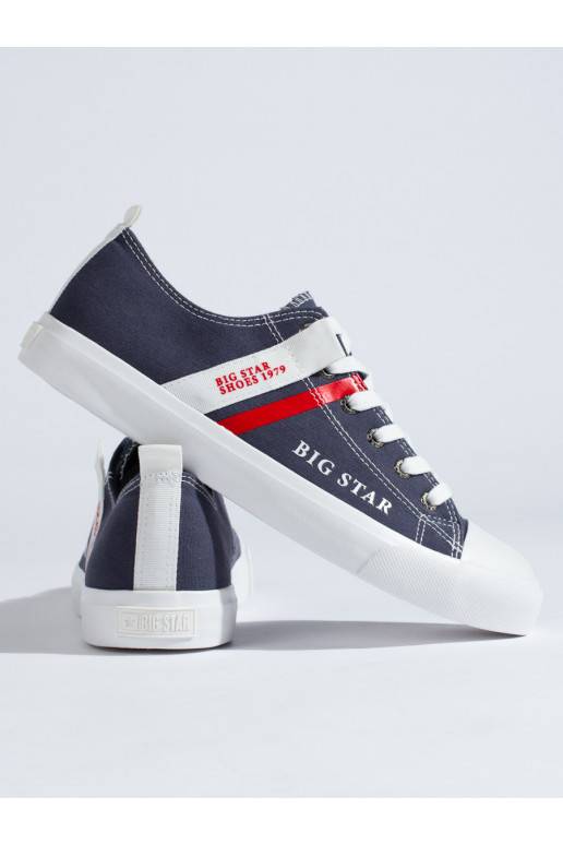 tumši zilas krāsas  kurpes BIG STAR LL174006